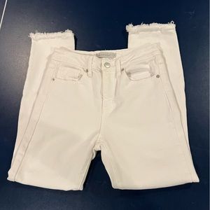 Just USA White Jeans Size 4 in like new condition